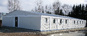 Одноэтажное модульное здание «Жилкомплекс»