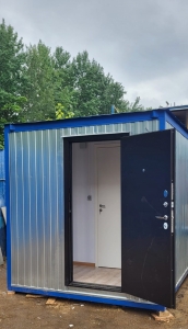 Блок-контейнер с душевыми и туалетом, фото3 Блок-контейнер с душевыми и туалетом, фото3