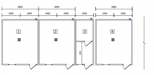 Комплекс модульных зданий, чертеж1 Комплекс модульных зданий, чертеж1