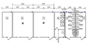 Комплекс модульных зданий, чертеж2 Комплекс модульных зданий, чертеж2
